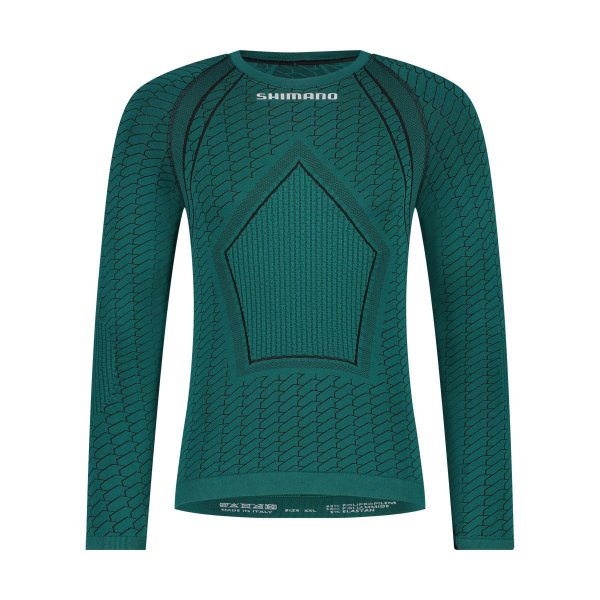 Tričko spodné VERTEX LONG BASE LAYER zelené AW24 /Vel:S/M